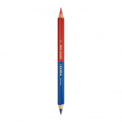 Crayon bicolore (Rouge - bleu)