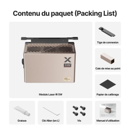 Module laser infrarouge (IR) 5 W pour machine xTool P3
