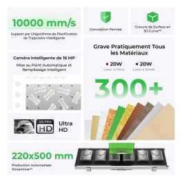 Machine de découpe laser xTool | F1 Ultra