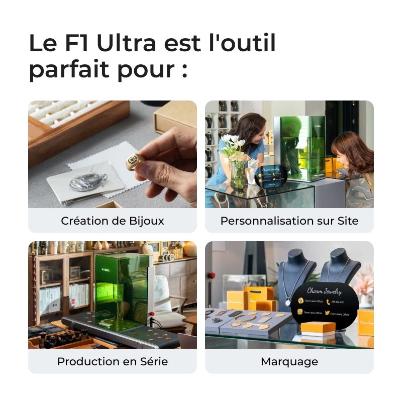 Machine de découpe laser xTool | F1 Ultra