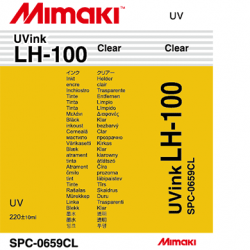 Encre Mimaki vernis clear LH-100 220ml