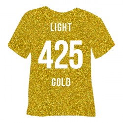 Flex Pearl Glitter light gold  - 50cm