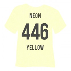 Flex Pearl Glitter neon yellow  - 50cm