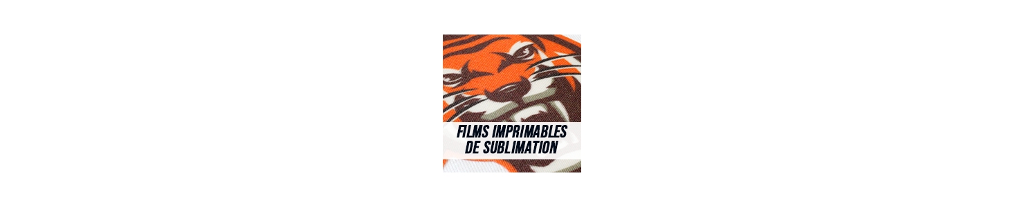 Films imprimables de sublimation