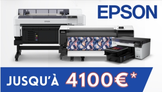 Offre Epson SureColor : jusqu’à 4100€ de remise